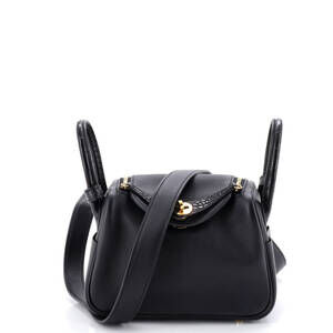 Hermes Mini Touch Lindy Bag Swift with Matte Alligator